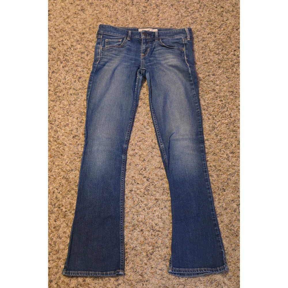 Hollister Straight Leg Jeans‎ Women's Size 5S/ 27x31 Blue